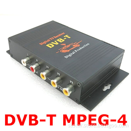 Mobile Digital TV Tuner Receiver MPEG-4 Car DVB-T (M-588X)